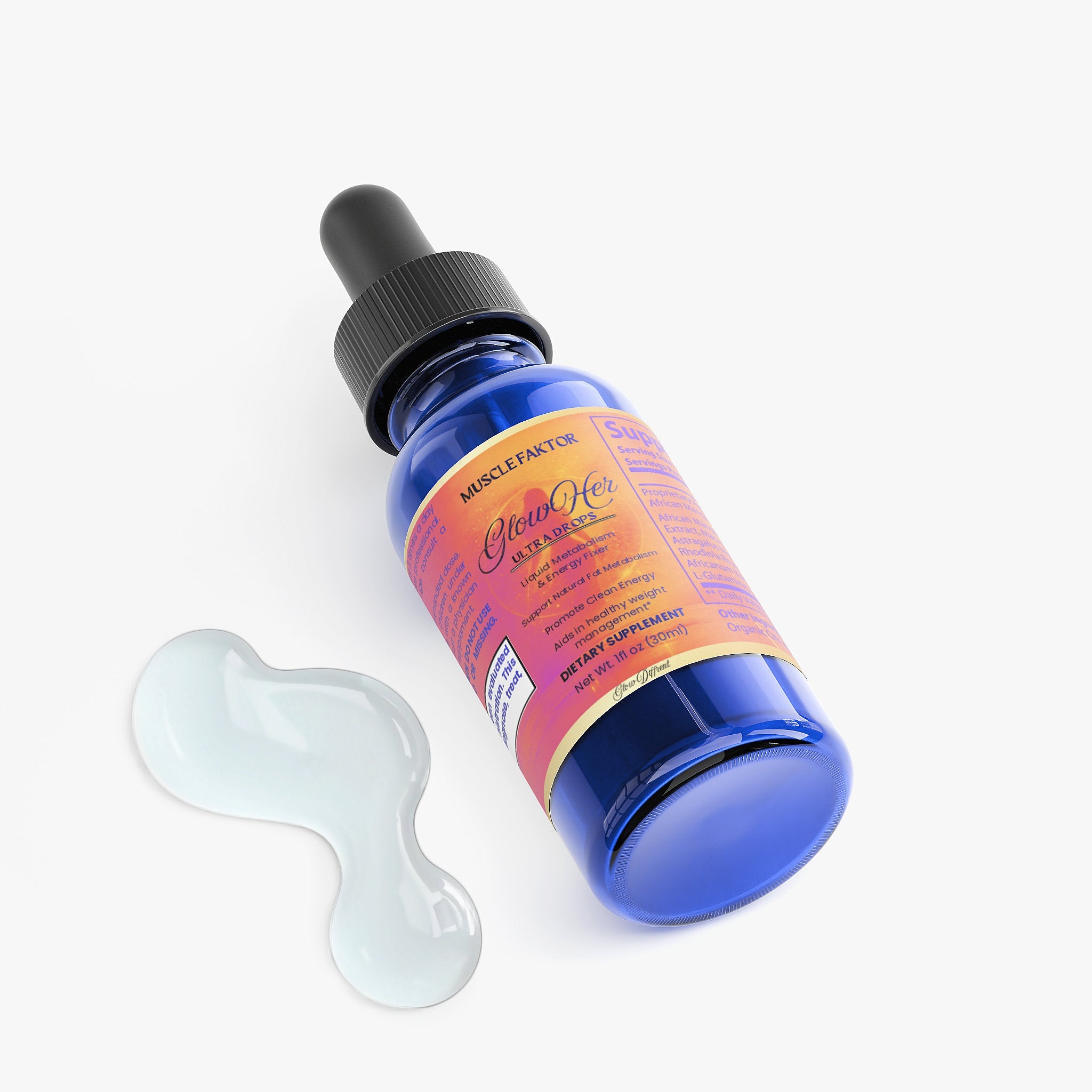 Liquid Metabolism & Energy Fixer– 1oz or 2oz Bottles Muscle Faktor