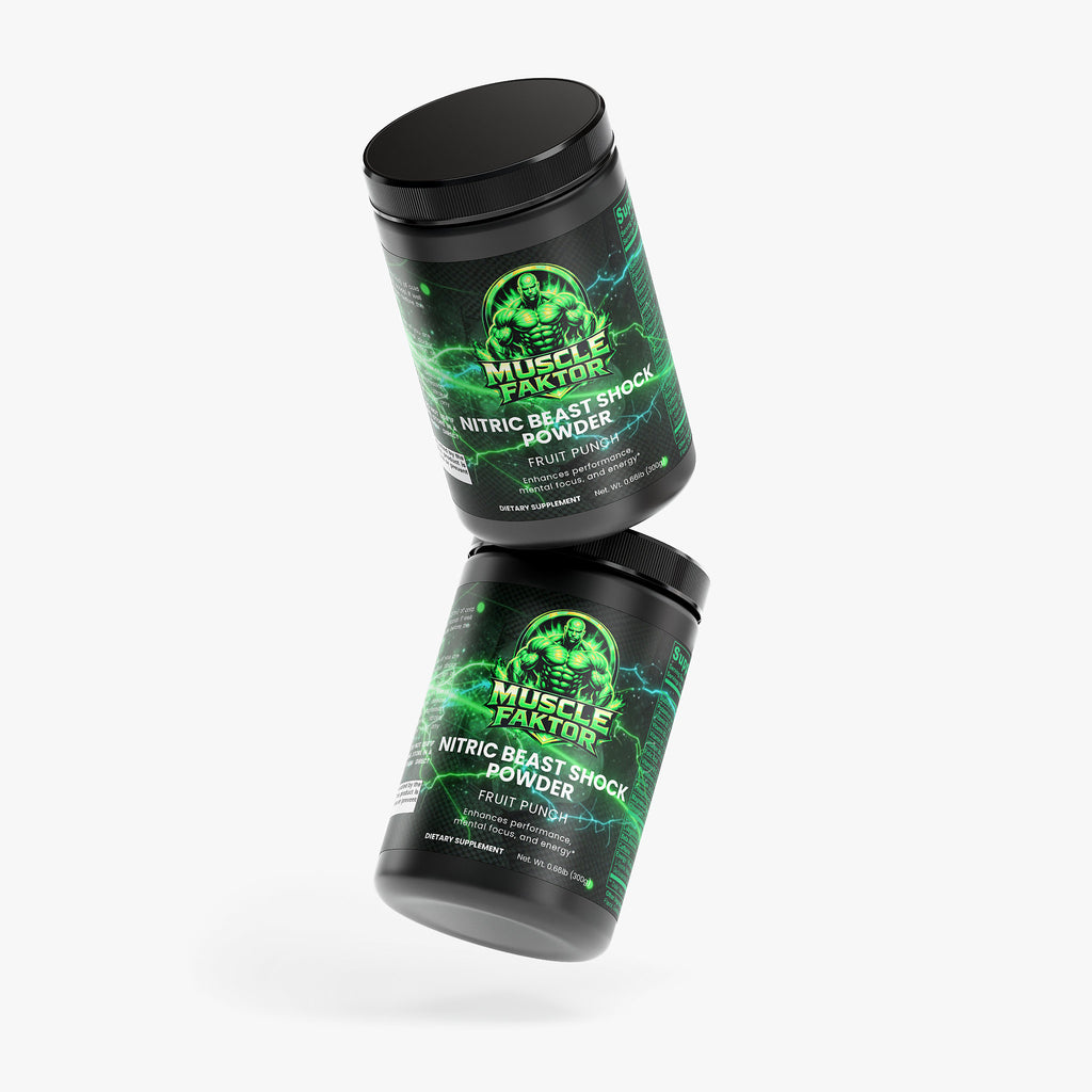 Nitric Shock Pre-Workout Powder (Fruit Punch)