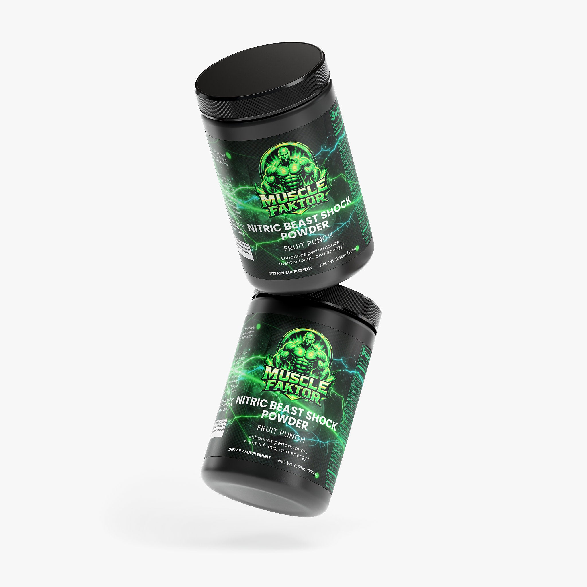 Nitric Shock Pre-Workout Powder (Fruit Punch)