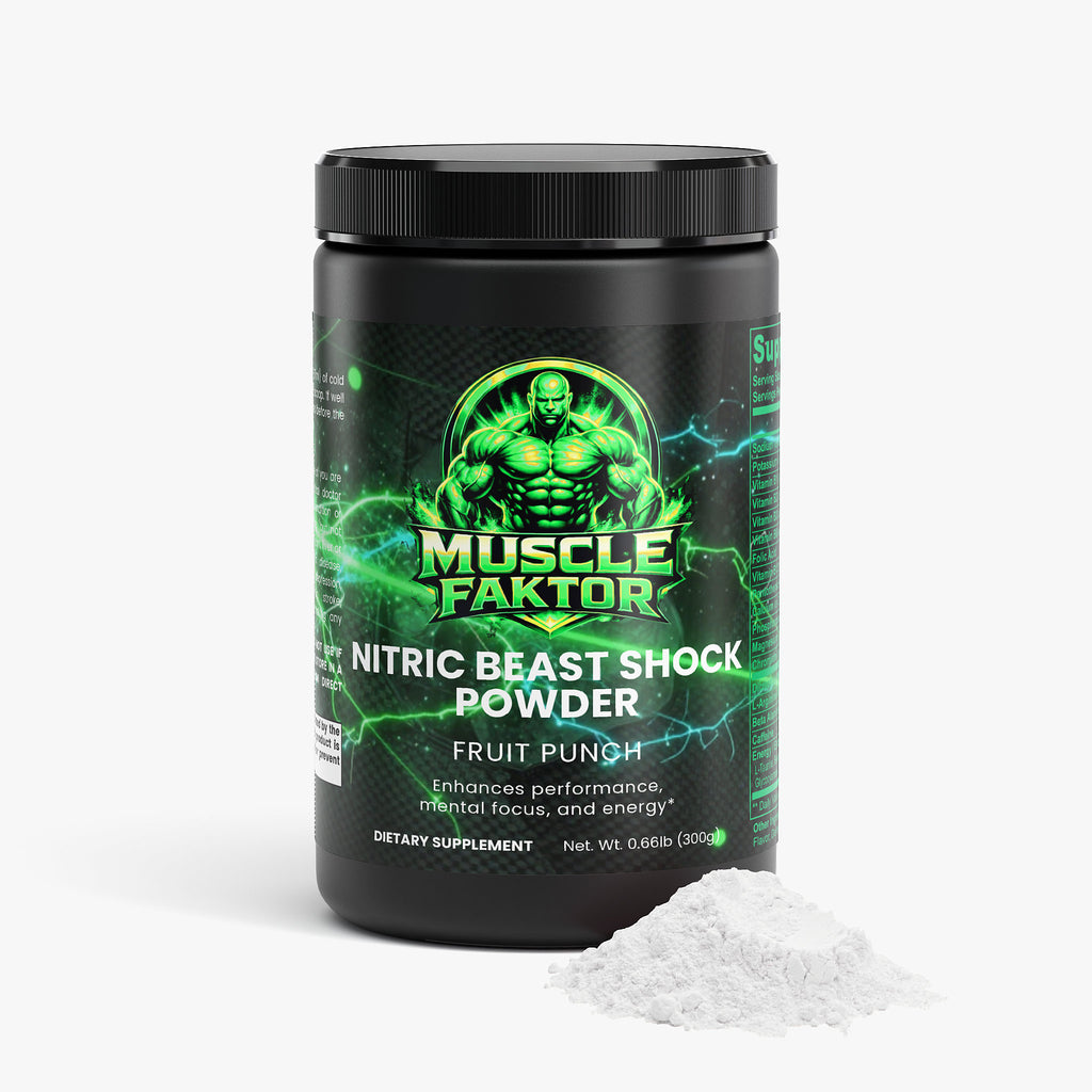 Nitric Shock Pre-Workout Powder (Fruit Punch)