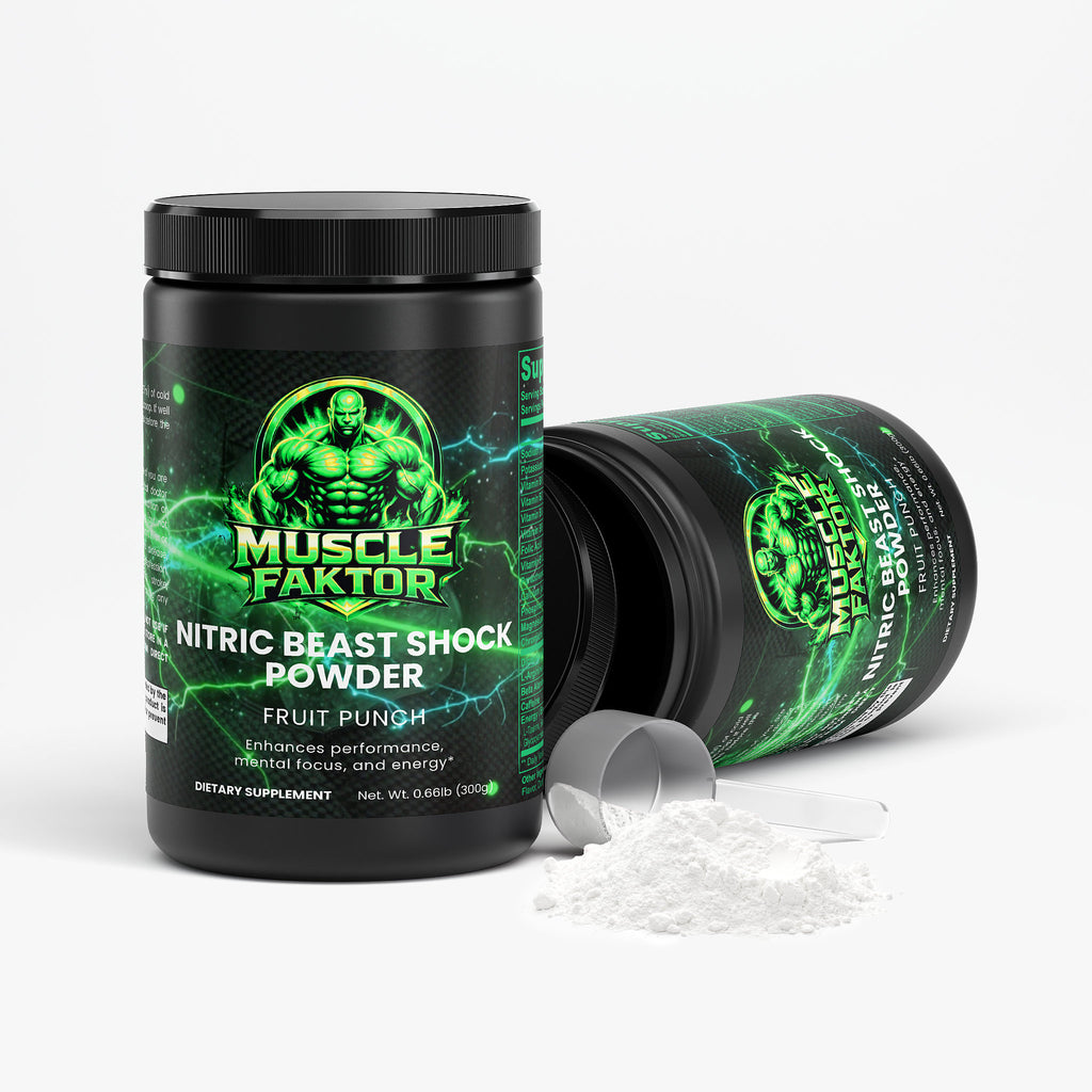 Nitric Shock Pre-Workout Powder (Fruit Punch)