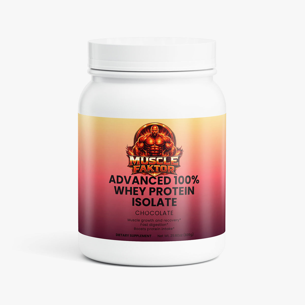 Advanced 100% Whey Protein Isolate (Chocolate)