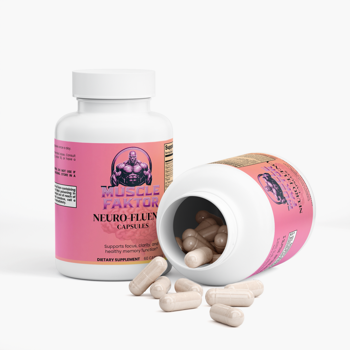 Muscle Faktor Neuro-Fluency, 60 Capsules