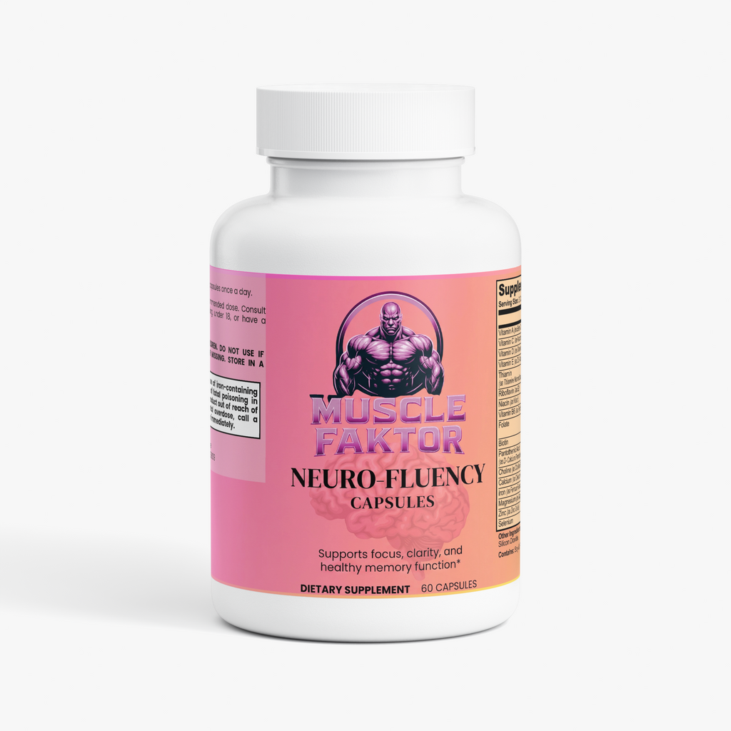 Muscle Faktor Neuro-Fluency, 60 Capsules
