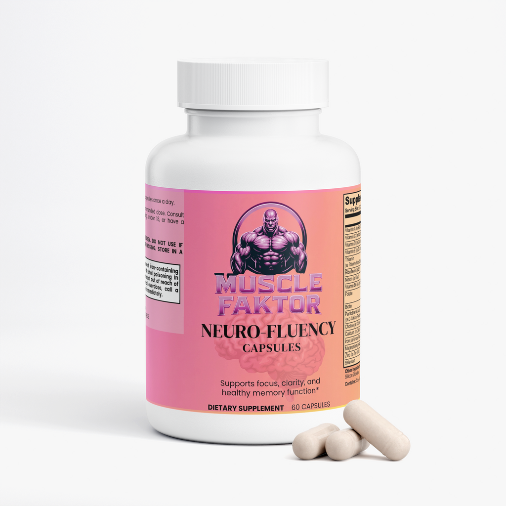 Muscle Faktor Neuro-Fluency, 60 Capsules