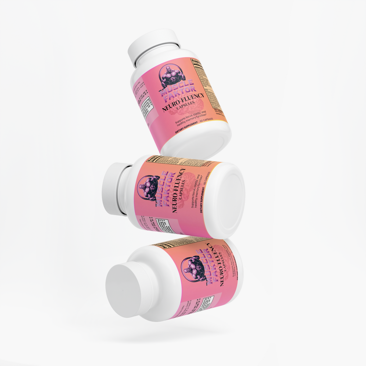 Muscle Faktor Neuro-Fluency, 60 Capsules