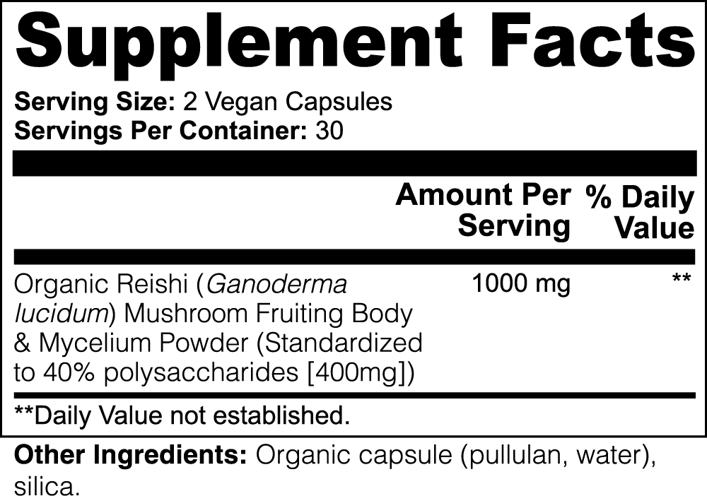 Reishi Mushroom Muscle Faktor