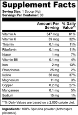 Spirulina Powder Muscle Faktor