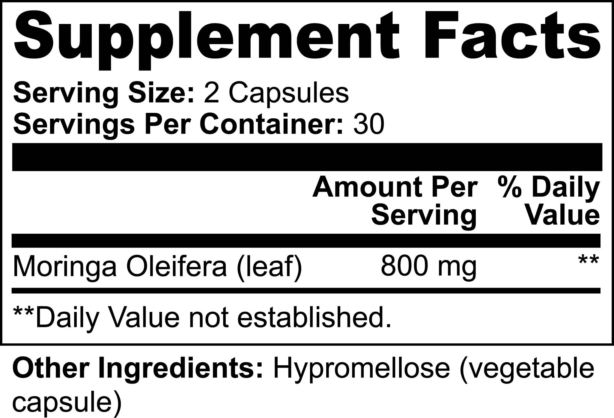 Moringa Pure Muscle Faktor