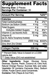YUMMY Collagen Gummies (Adult) Muscle Faktor