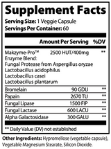 Digestive Enzyme Pro Blend Muscle Faktor