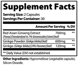 Ginkgo Biloba + Ginseng Muscle Faktor