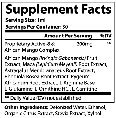 Metabolic Support Herbal Drops – 1oz or 2oz Bottles Muscle Faktor