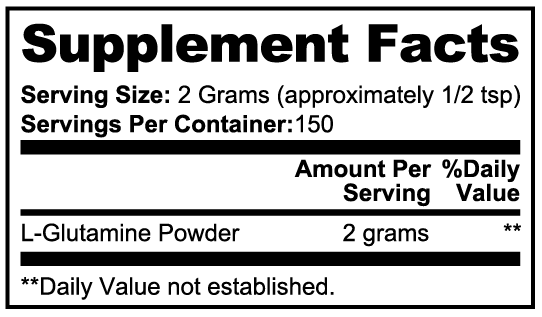 L-Glutamine Powder Muscle Faktor
