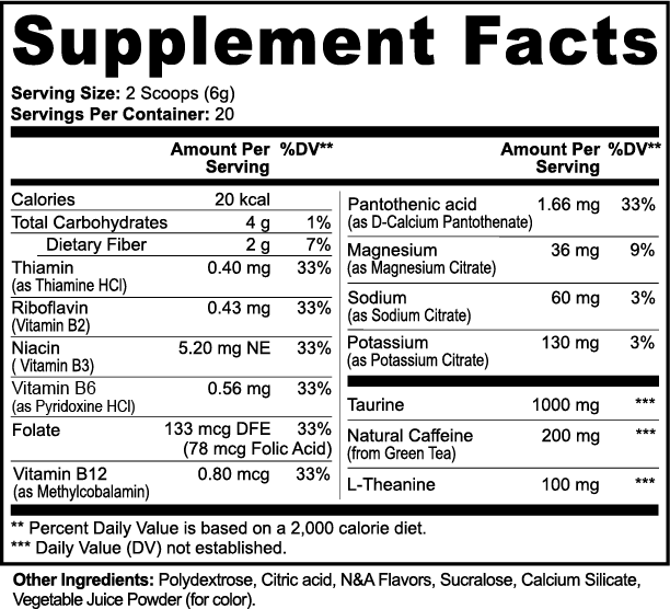 Energy Powder (YUZU FLAVOR EXPLOSION) Muscle Faktor