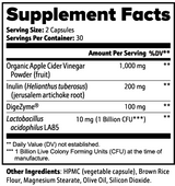 Apple Cider Vinegar Capsules Muscle Faktor