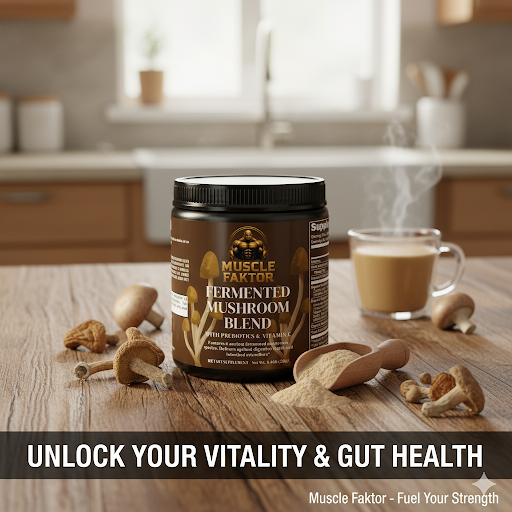 Fermented Mushroom Blend Muscle Faktor