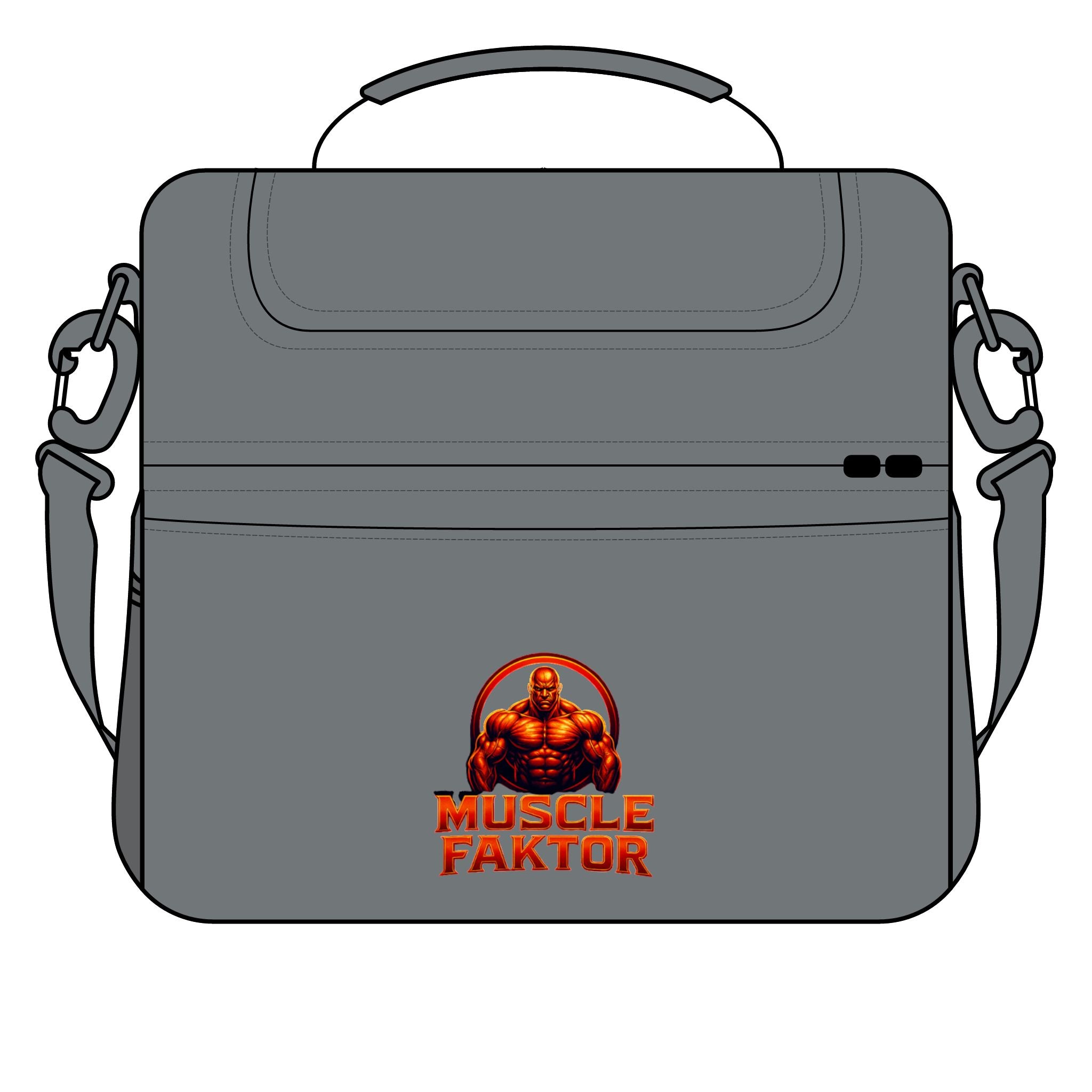 Insulated Cooler Bag — Gym Meal Prep Lunch Cooler for Bodybuilders and fitness enthusiasts