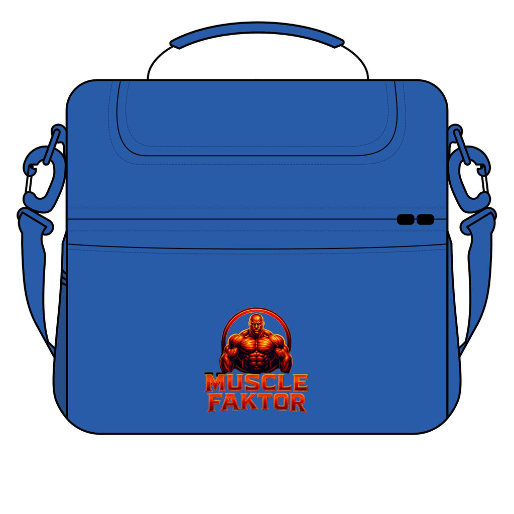 Insulated Cooler Bag for Meal Prep 9.75" x 10.5" x 7" True Royal