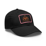 Dad Hat with Leather Patch (Rectangle) - Muscle Faktor