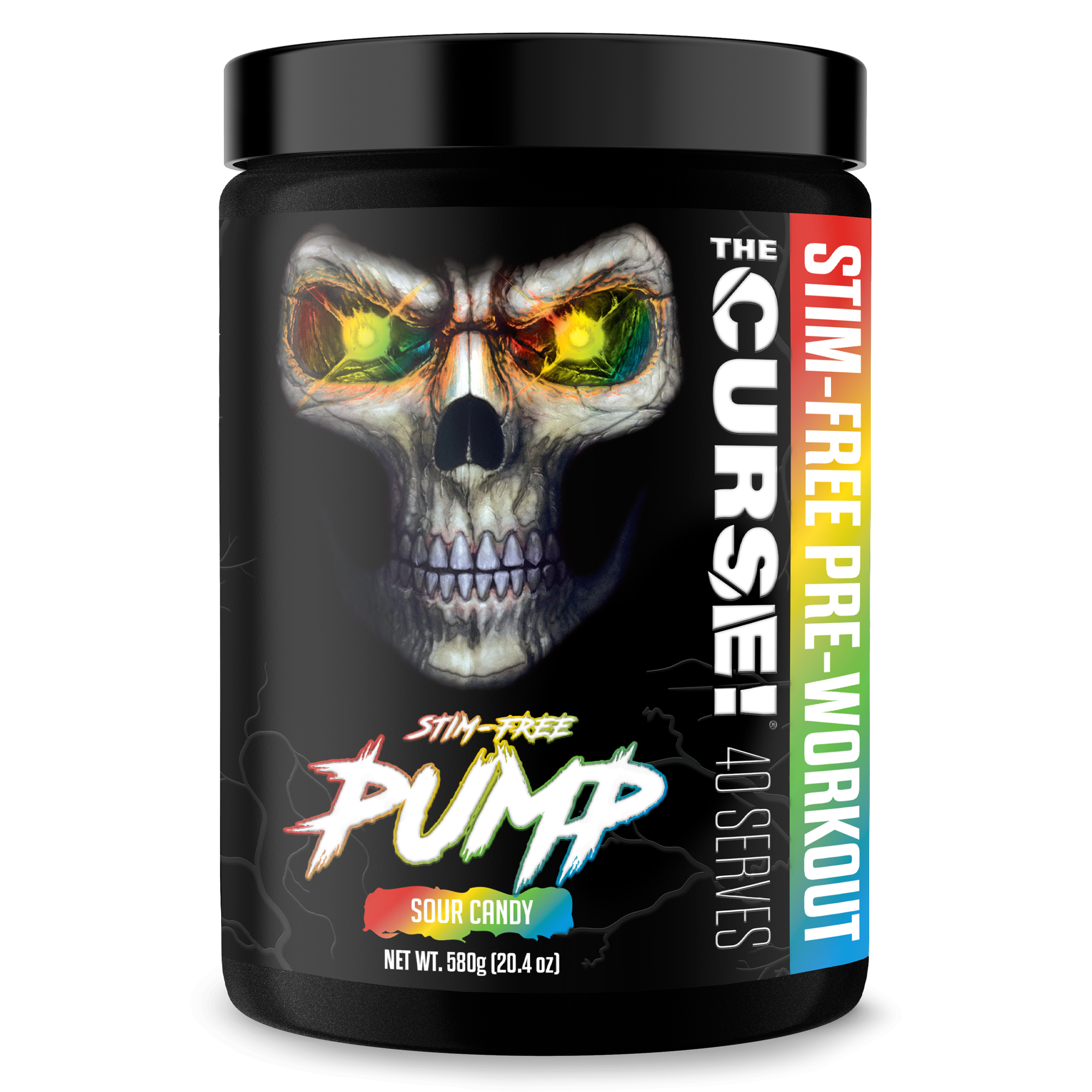 The Curse! Stim-Free Pump Sour Candy