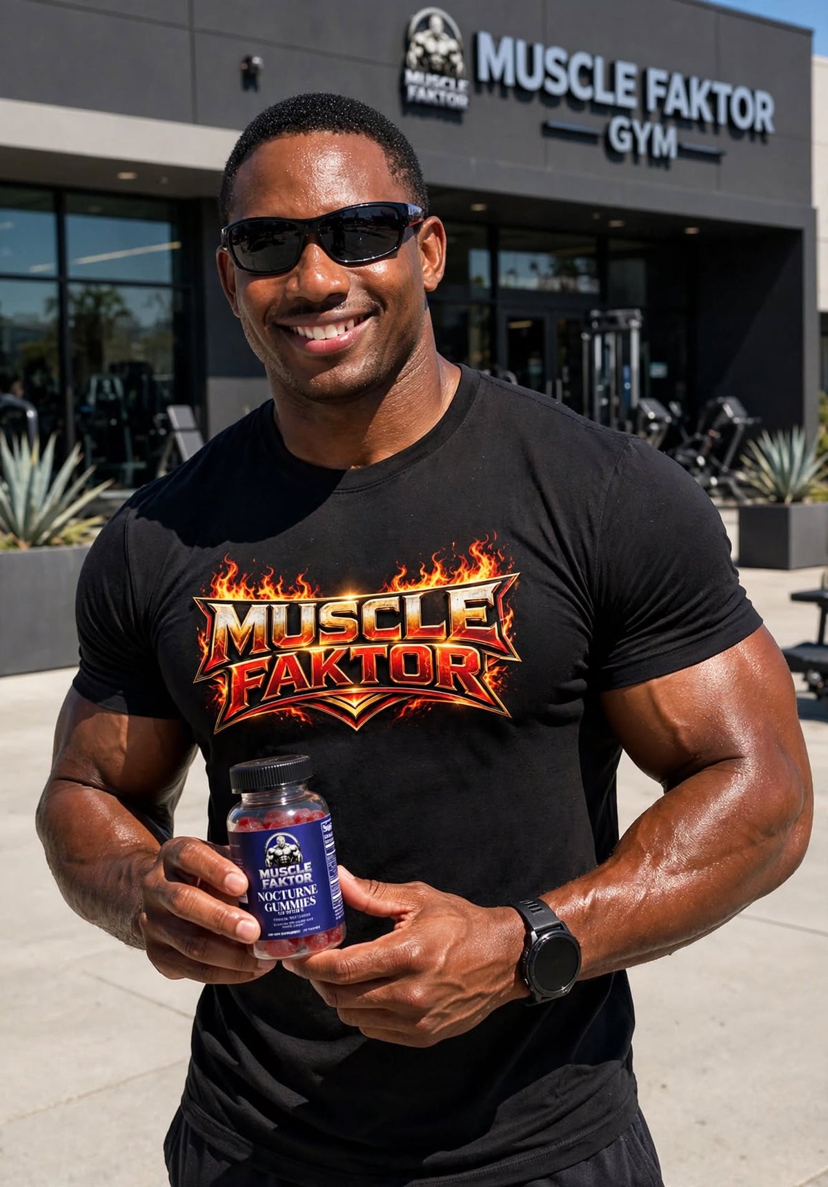Muscle Faktor Nocturne Gummies with Melatonin, 60 Gummies