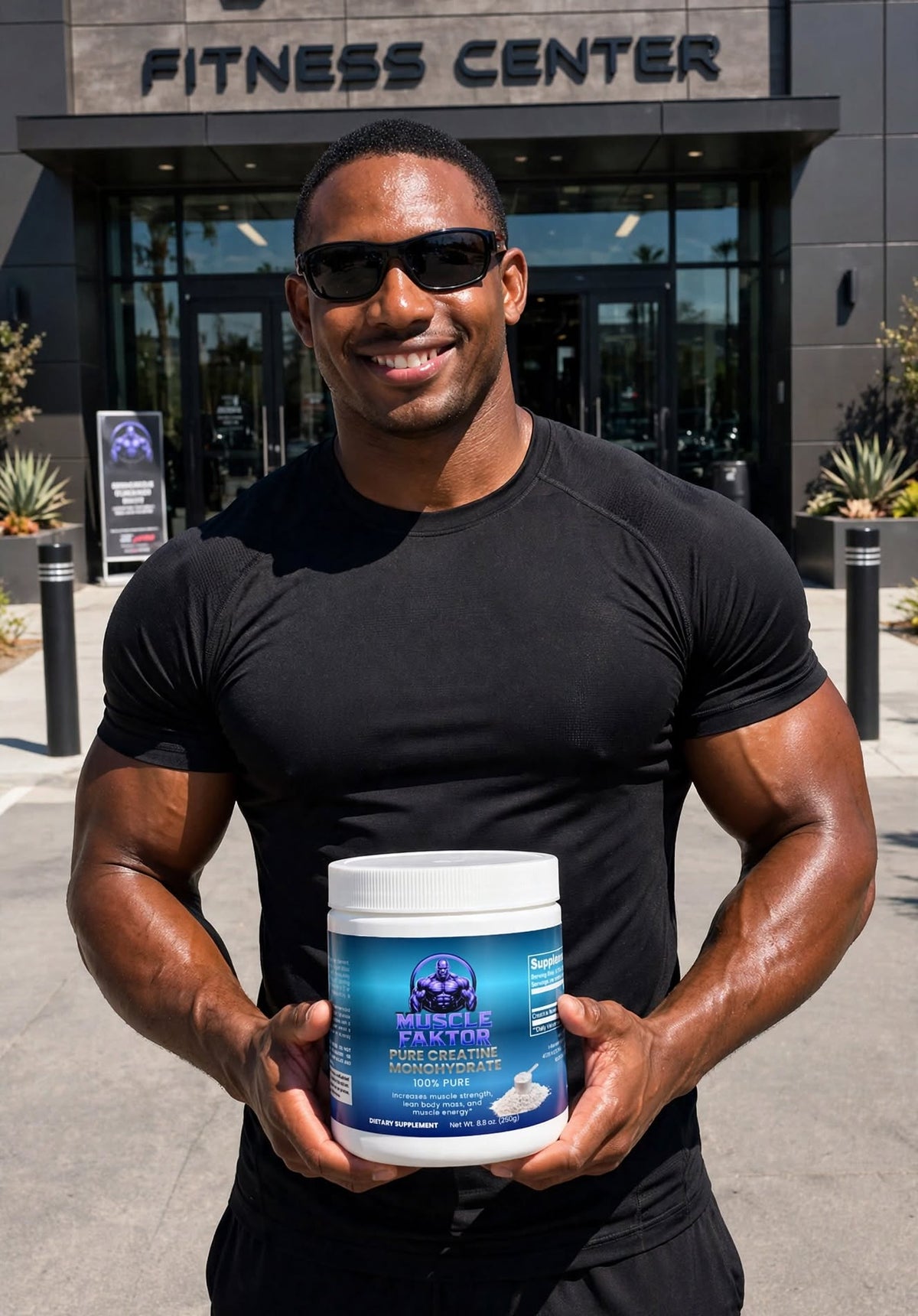 Pure Creatine Monohydrate Powder 250g - Unflavored