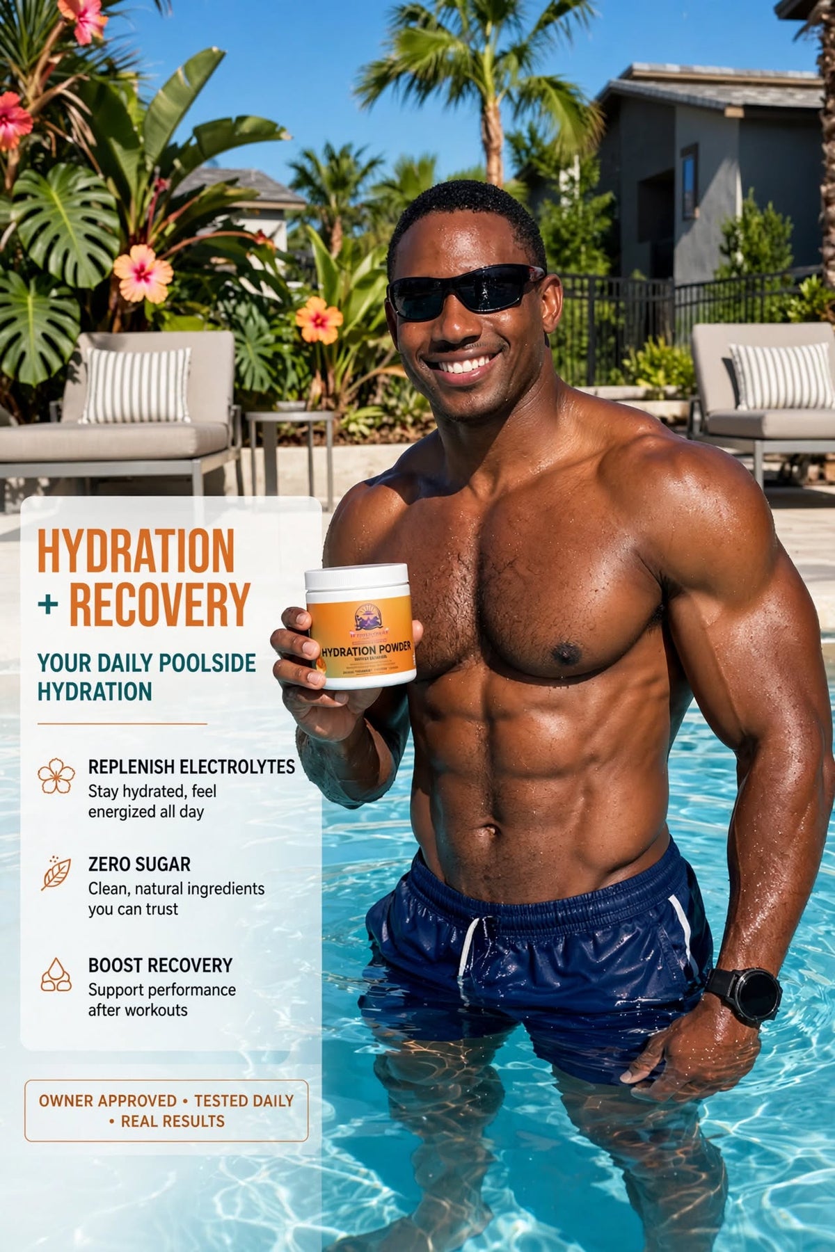 Muscle Faktor Peach Mango Electrolyte Powder, 164 g
