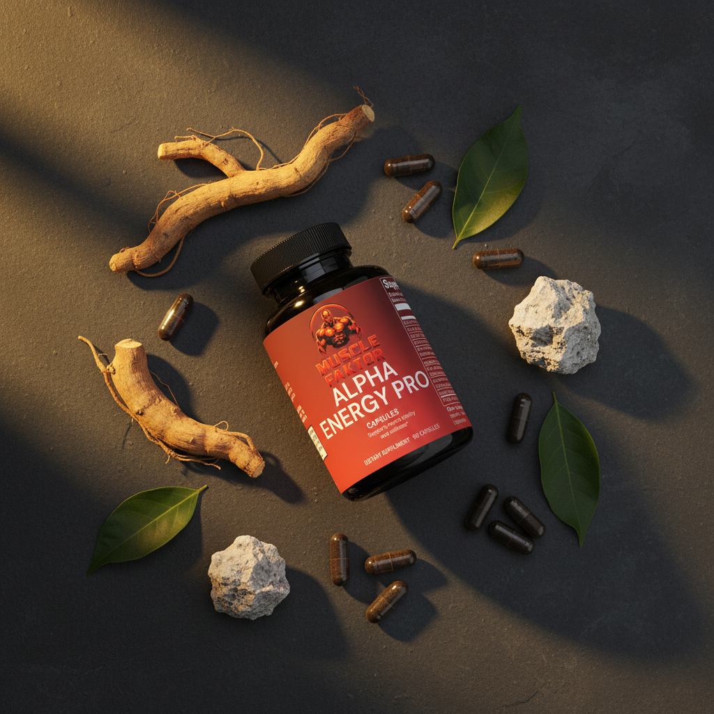Alpha Energy Pro Flat Lay
