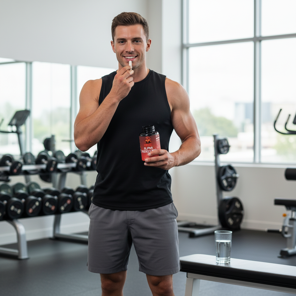 Alpha Energy Pro Gym Man