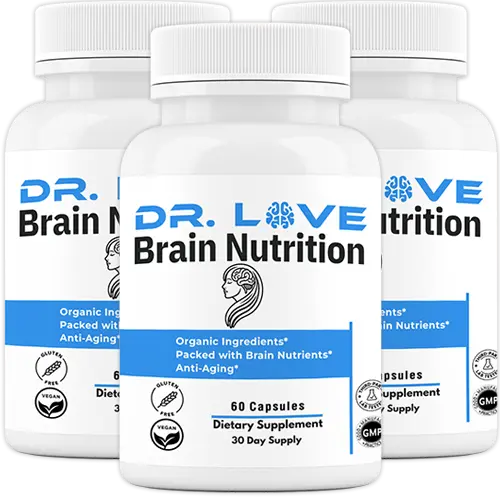 Brain Nutrition 3 Bottles