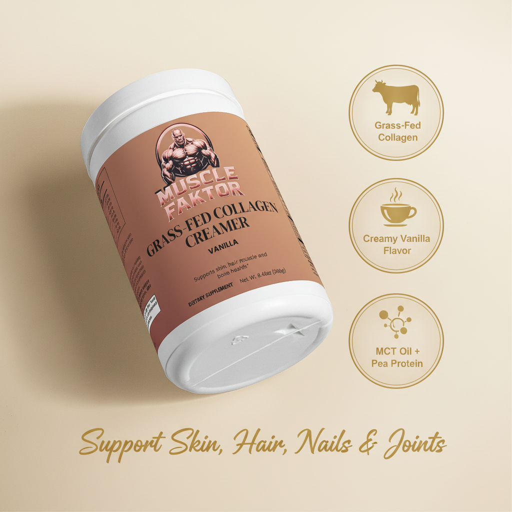 Grass-Fed Collagen Creamer (Vanilla)