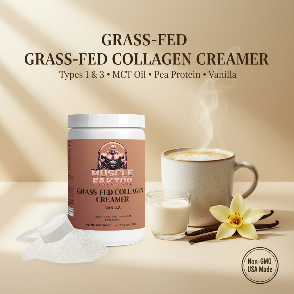 Grass-Fed Collagen Creamer (Vanilla)
