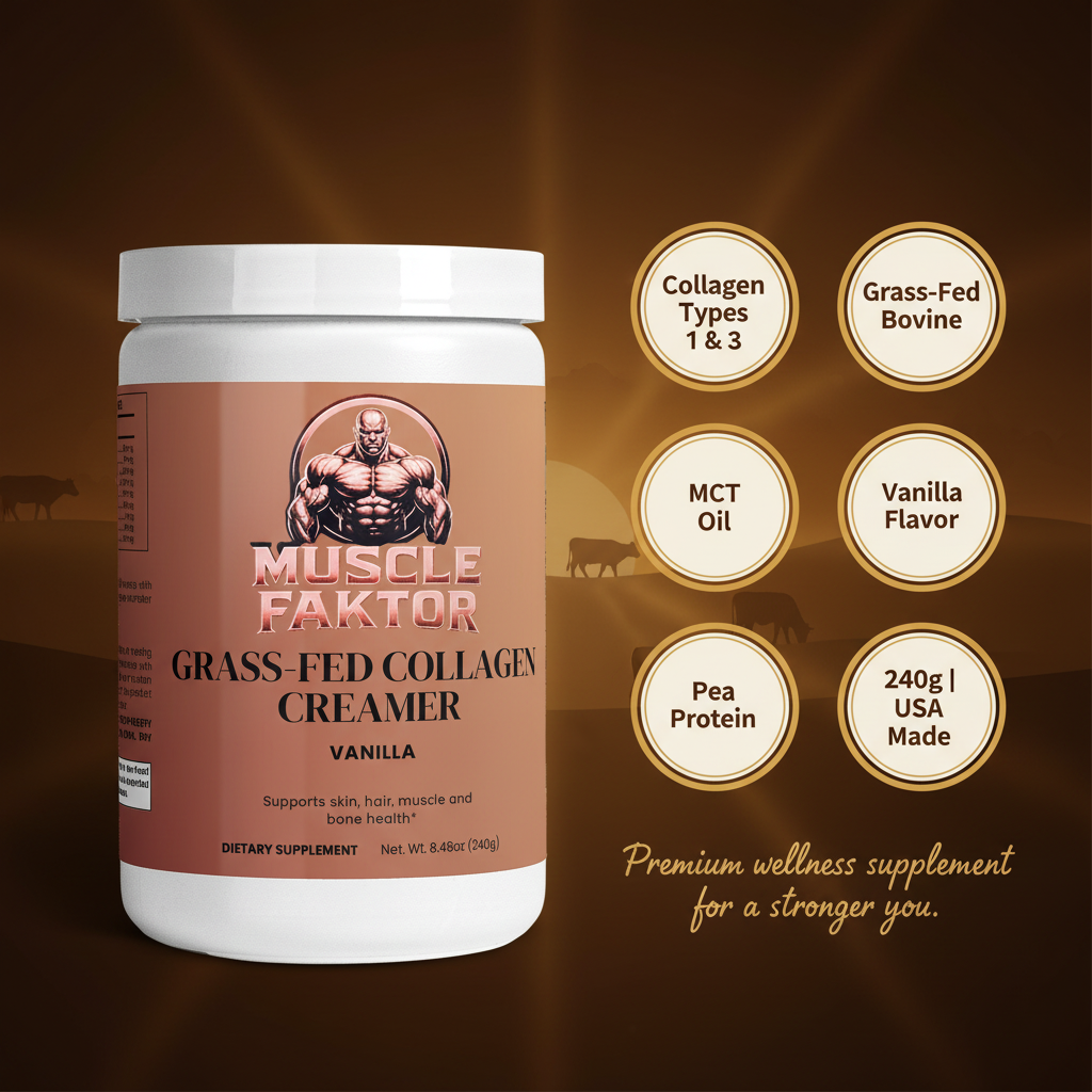 Grass-Fed Collagen Creamer (Vanilla)