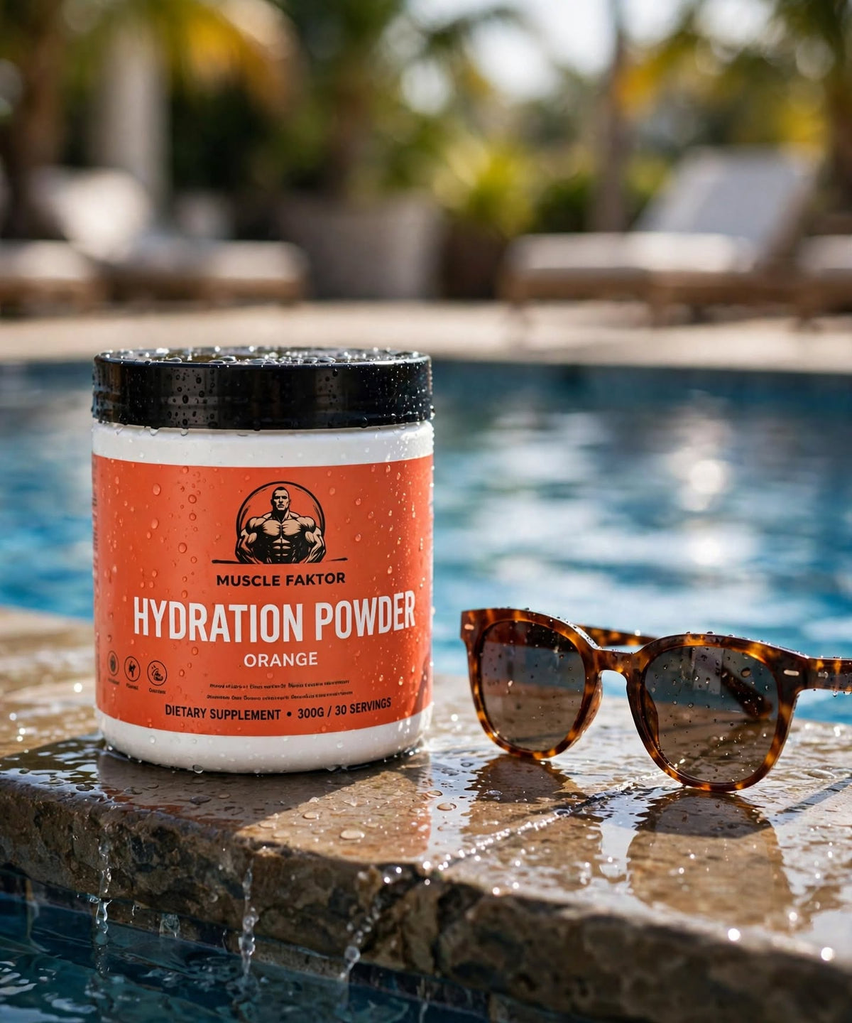 Muscle Faktor Lychee Electrolyte Powder, 150 g