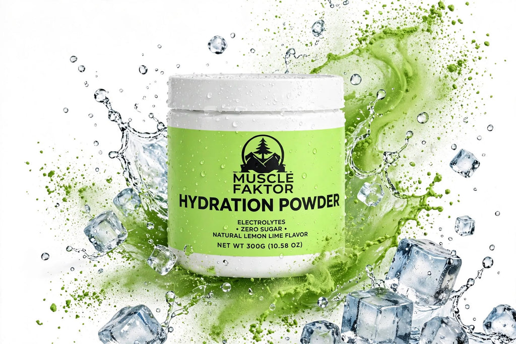 Muscle Faktor Lemonade Electrolyte Powder, 164 g
