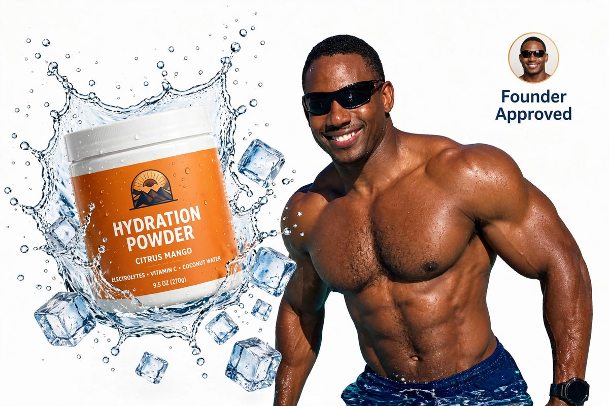 Muscle Faktor Peach Mango Electrolyte Powder, 164 g