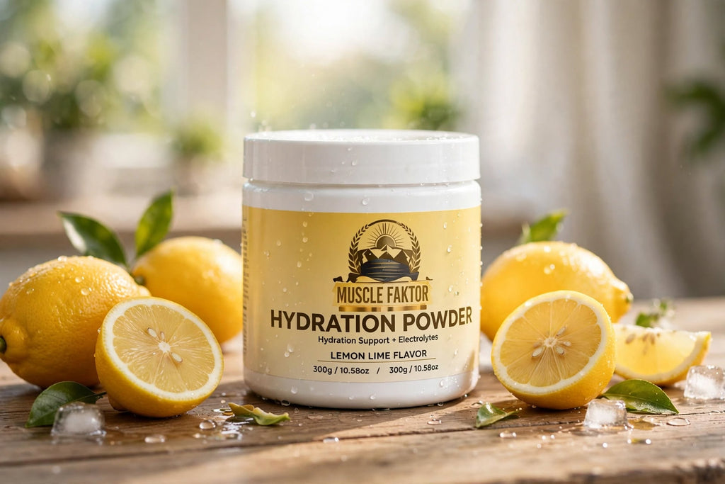 Muscle Faktor Passion Fruit Electrolyte Powder, 164 g