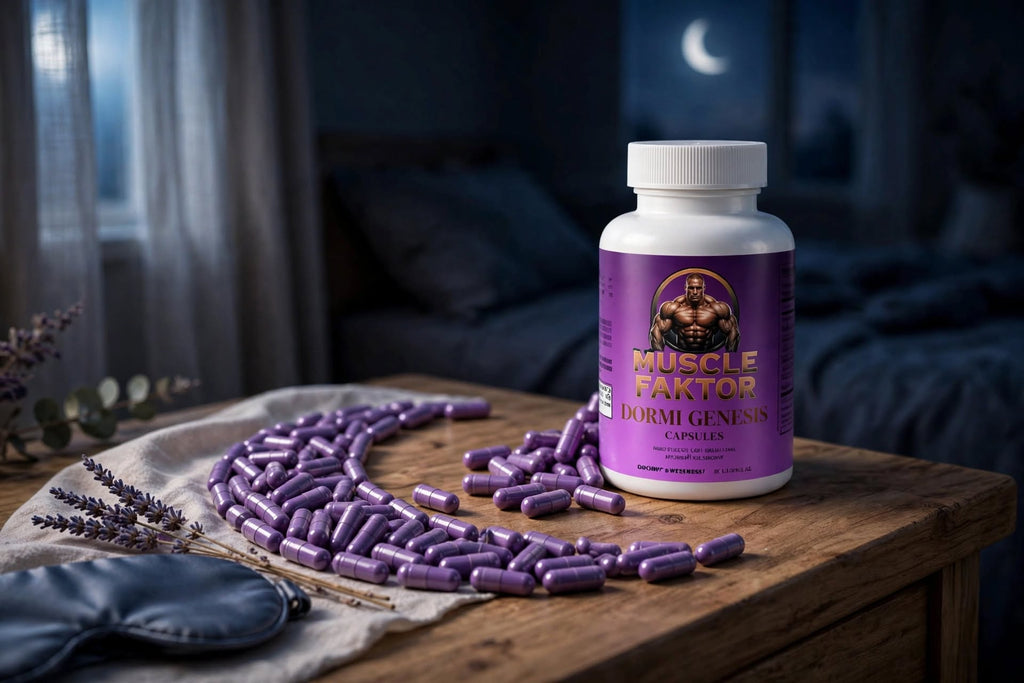 Muscle Faktor Dormi Genesis with Melatonin, 60 Capsules