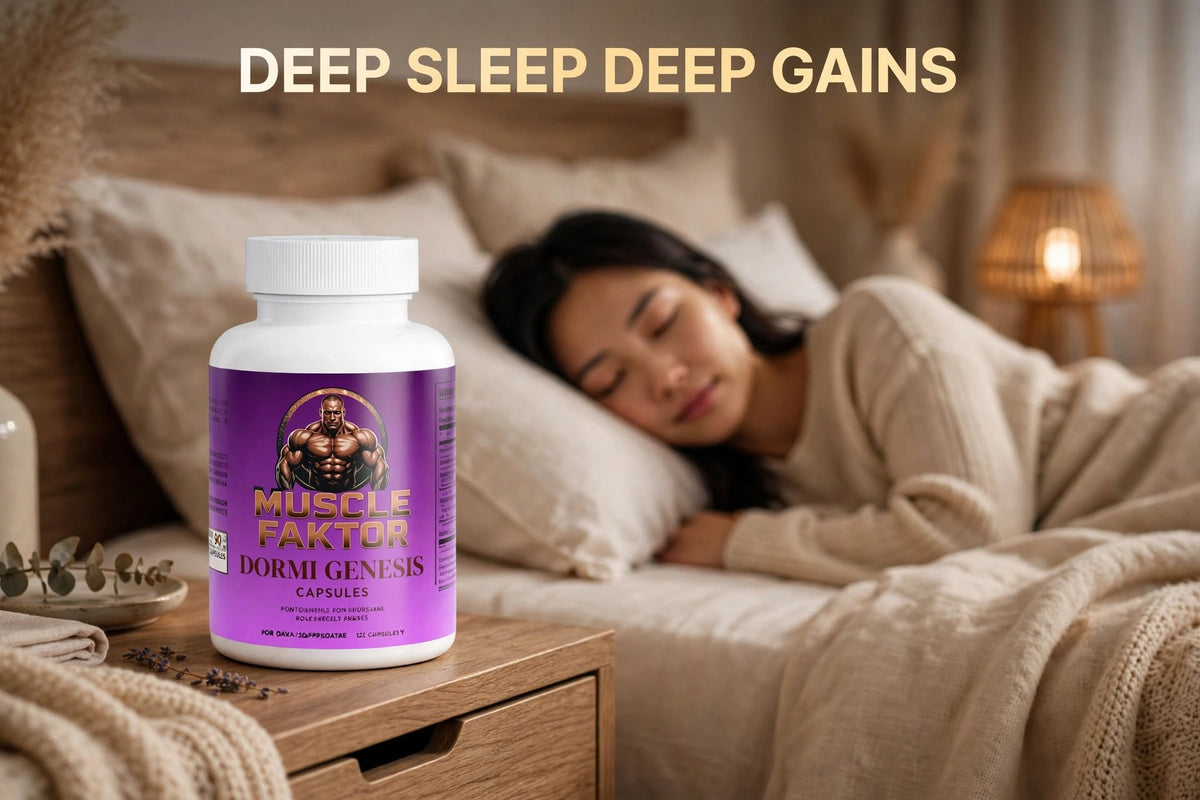 Muscle Faktor Dormi Genesis with Melatonin, 60 Capsules