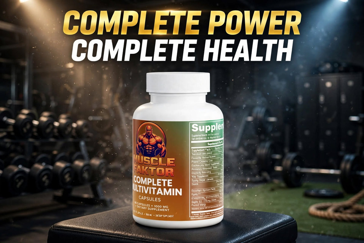 Muscle Faktor Complete Daily Multivitamin, 60 Capsules