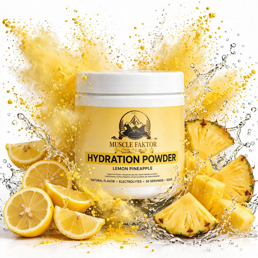 Muscle Faktor Passion Fruit Electrolyte Powder, 164 g