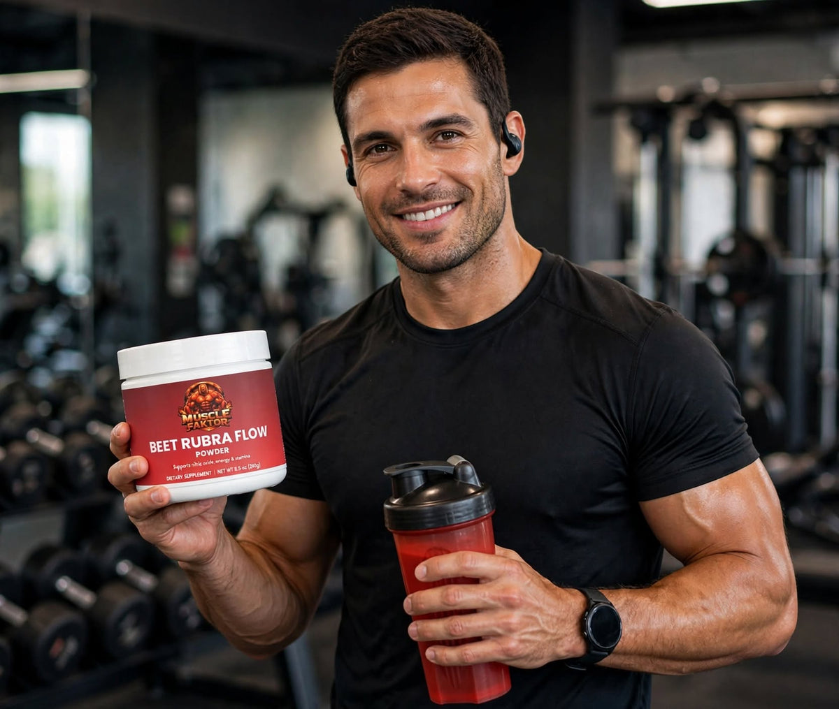 Muscle Faktor Beet Root Powder Blend — Nitric Oxide Support
