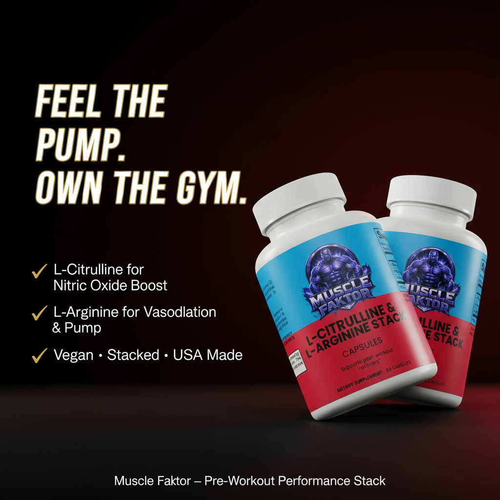 L-Citrulline & L-Arginine Stack