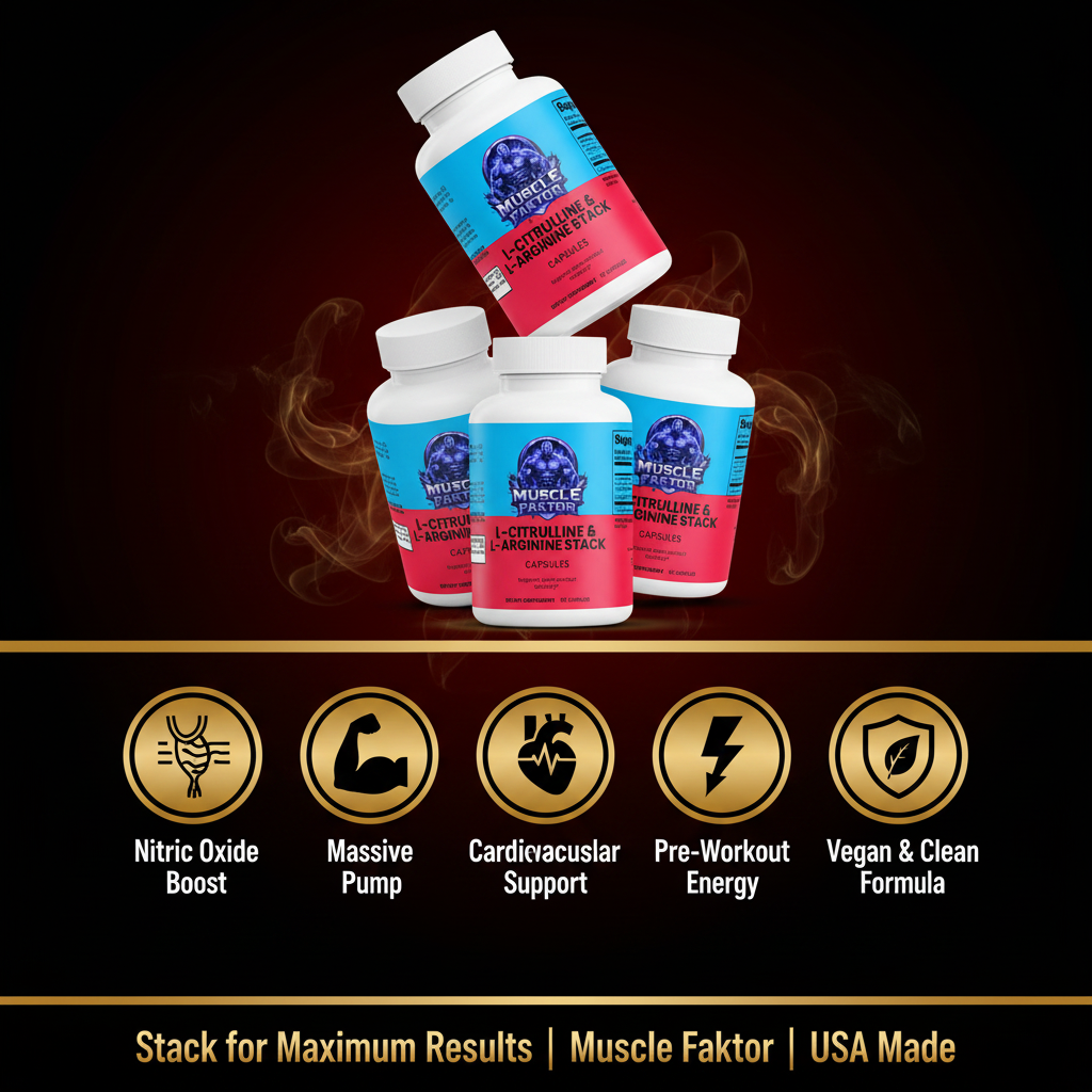 L-Citrulline & L-Arginine Stack