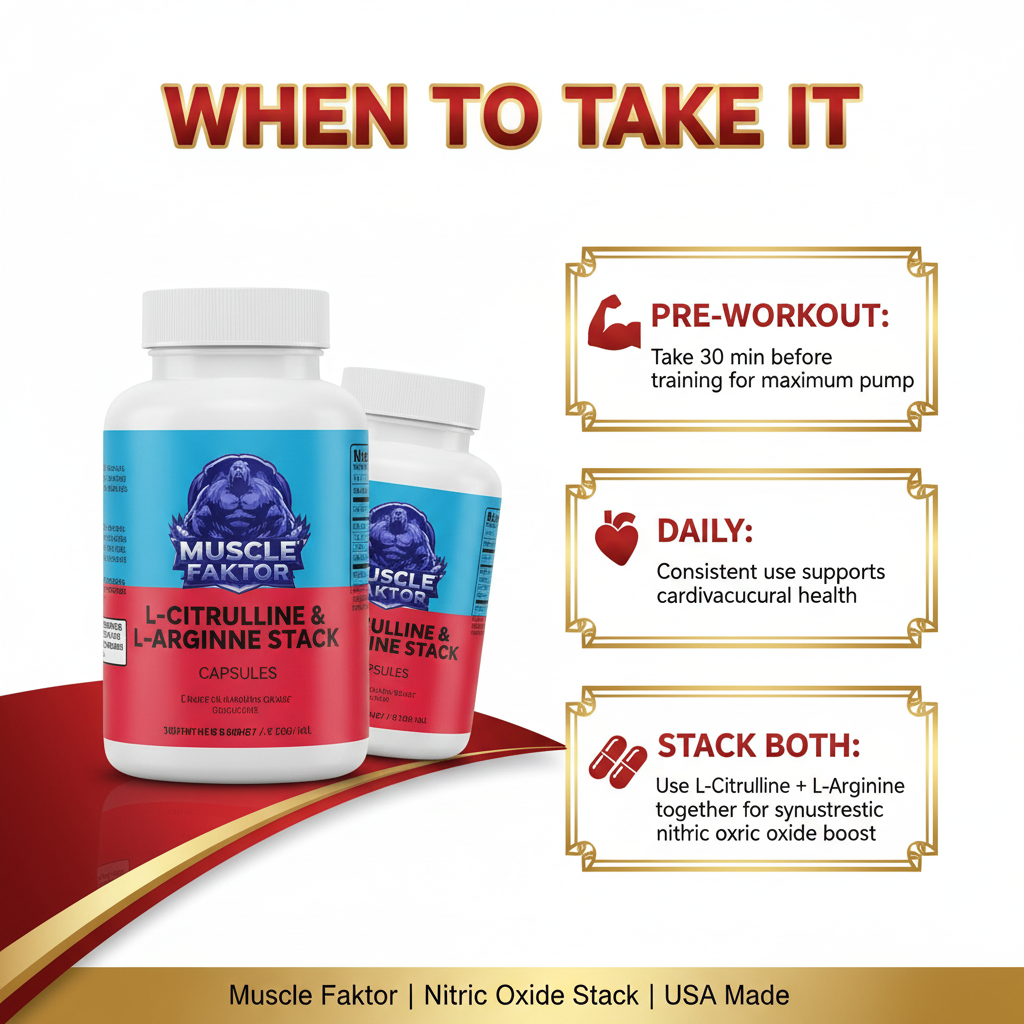 L-Citrulline & L-Arginine Stack