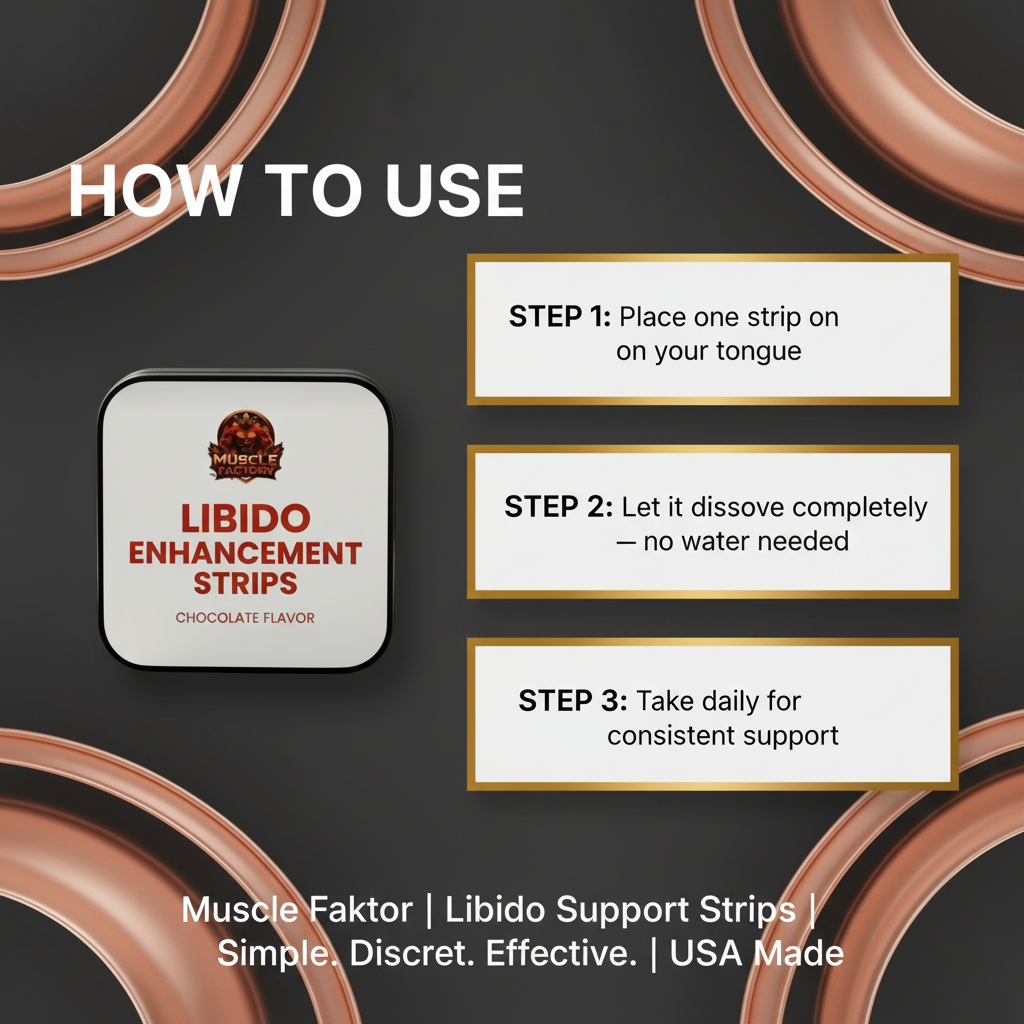 Libido Support Strips