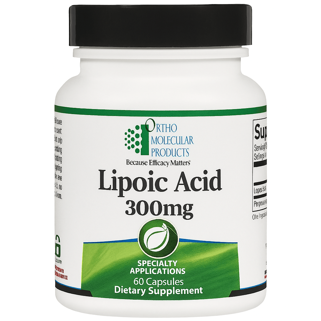Ortho Molecular Lipoic Acid 300 mg 60 ct