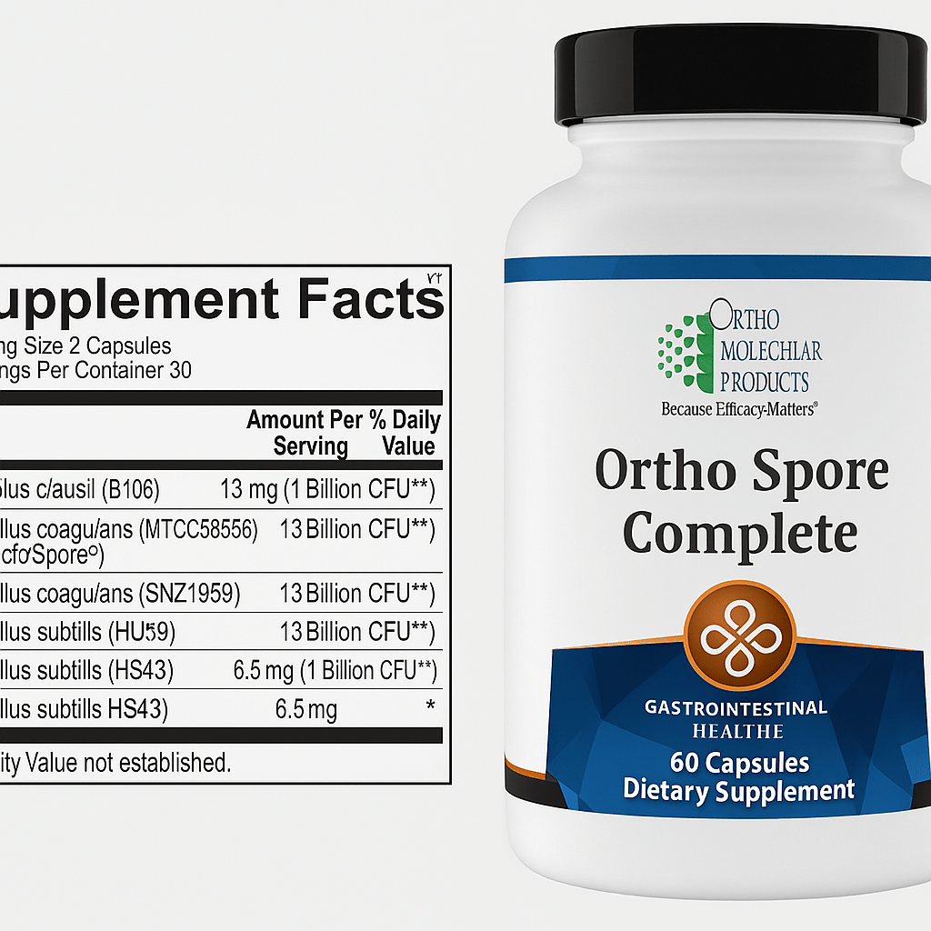 Ortho Molecular Products Ortho Spore Complete 60 count
