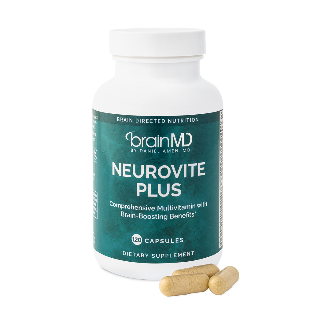 BrainMD NeuroVite Plus 120 Capsules